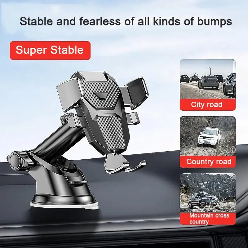 Support de téléphone portable universel à ventouse pour pare-brise de voiture, support de téléphone portable à 360° pour smartphones de 4 à 7 pouces, nouveauté 2025 - Ottocast