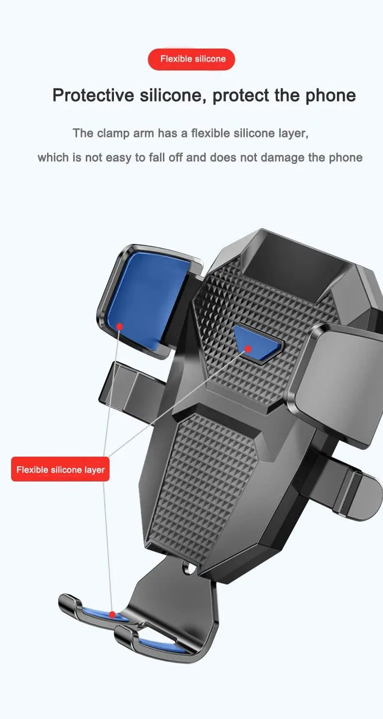 Support de téléphone portable universel à ventouse pour pare-brise de voiture, support de téléphone portable à 360° pour smartphones de 4 à 7 pouces, nouveauté 2025 - Ottocast