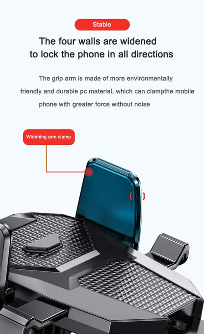 Support de téléphone portable universel à ventouse pour pare-brise de voiture, support de téléphone portable à 360° pour smartphones de 4 à 7 pouces, nouveauté 2025 - Ottocast