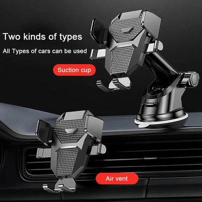 Support de téléphone portable universel à ventouse pour pare-brise de voiture, support de téléphone portable à 360° pour smartphones de 4 à 7 pouces, nouveauté 2025 - Ottocast