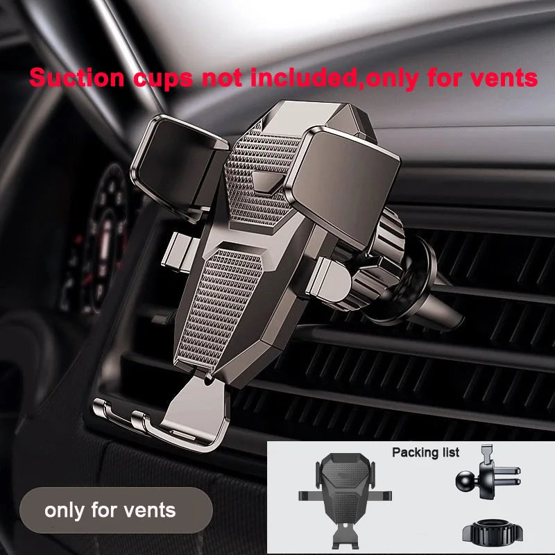 Support de téléphone portable universel à ventouse pour pare-brise de voiture, support de téléphone portable à 360° pour smartphones de 4 à 7 pouces, nouveauté 2025 - Ottocast