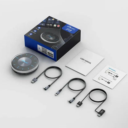 OTTOCAST OttoAiBox P3 CarPlay AI Box sans fil Android Auto TV Box mini HDMI pour Renault Lada Kia Hyundai VW Accessoires de voiture - Ottocast